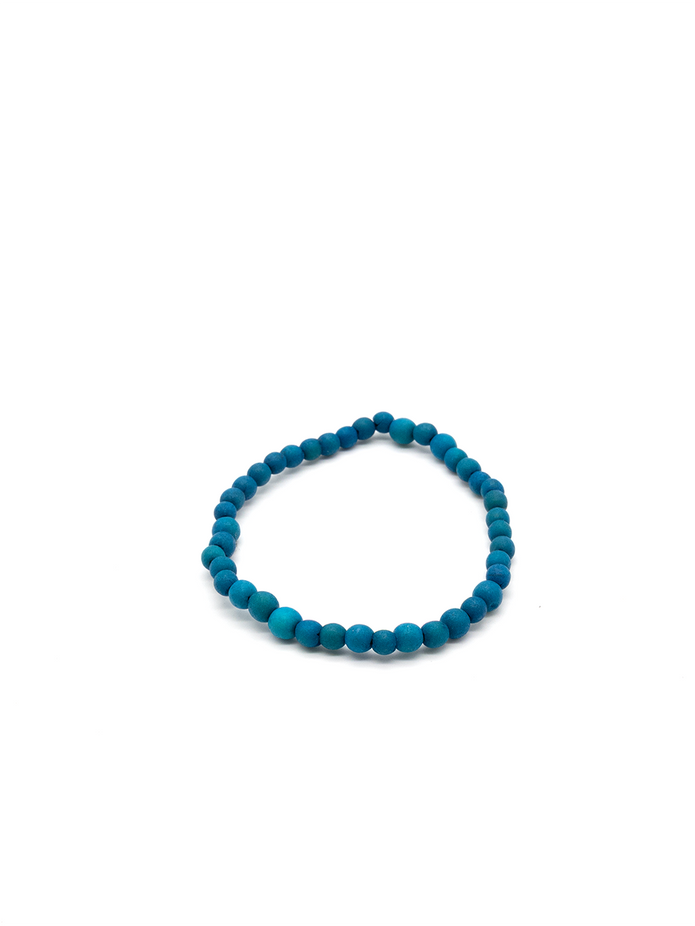 Armband Chirapu Blau - aus den Chirilla-Samen von La Tagua