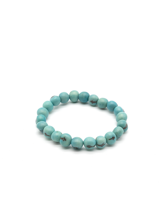Armband Azaipu Hellblau - aus den Azai Palmensamen von La Tagua