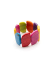 Armband Ecuapu Bunt - La Tagua Nuss
