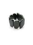 Armband Ecuapu Dunkelgrün - La Tagua Nuss