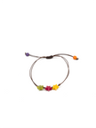 Armband Estrapu Bunt - La Tagua Nuss
