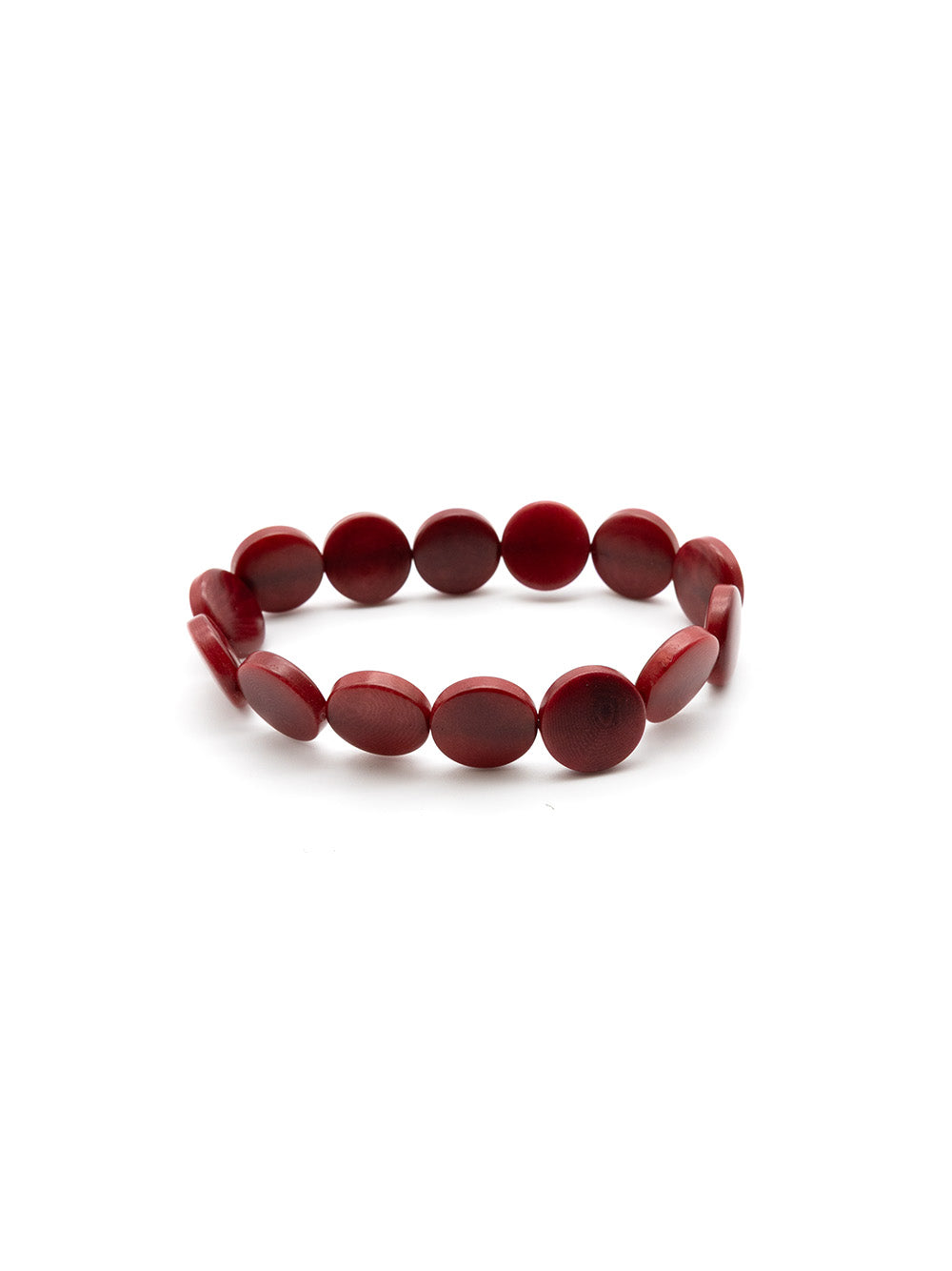 Armband Fichipu Bordeaux - La Tagua Nuss