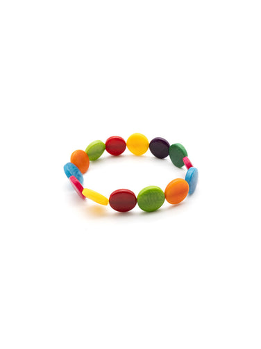 Armband Fichipu Bunt - La Tagua Nuss