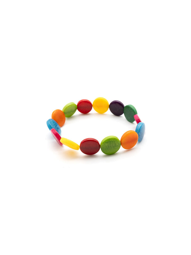 Armband Fichipu Bunt - La Tagua Nuss