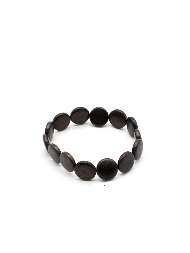 Armband Pitipu Dunkelgrau - La Tagua Nuss