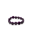 Armband Fichipu Dunkellila- La Tagua Nuss