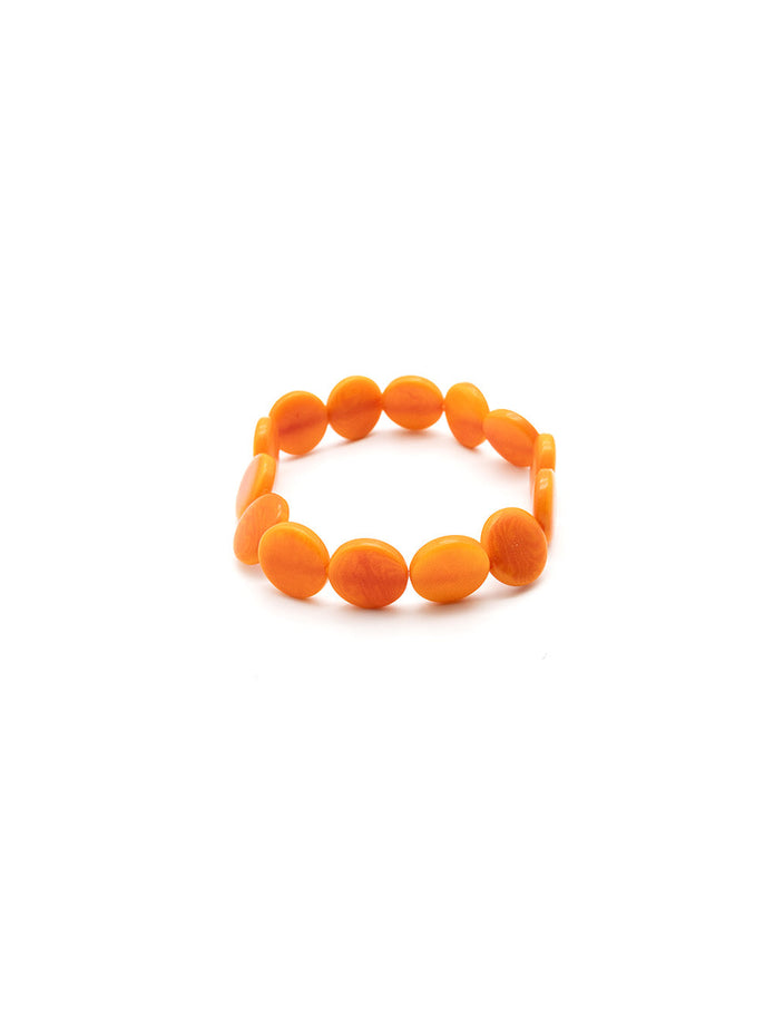 Armband Fichipu Orange - La Tagua Nuss