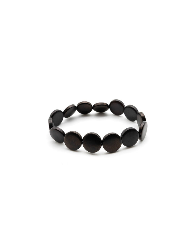 Armband Fichipu Schwarz - La Tagua Nuss