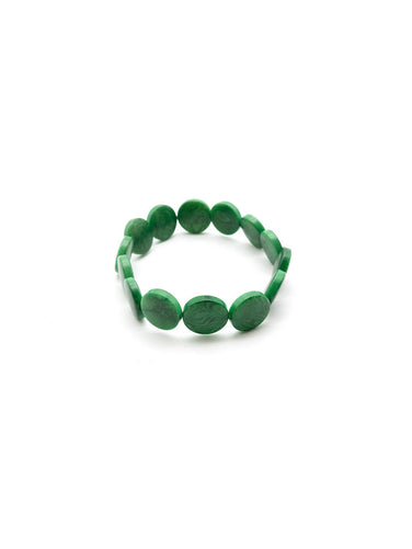 Armband Fichipu Smaragd - La Tagua Nuss