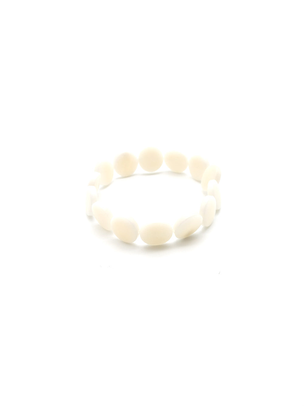 Armband Fichipu Weiss - La Tagua Nuss