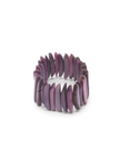Armband Palitos Lila Mix - La Tagua Nuss