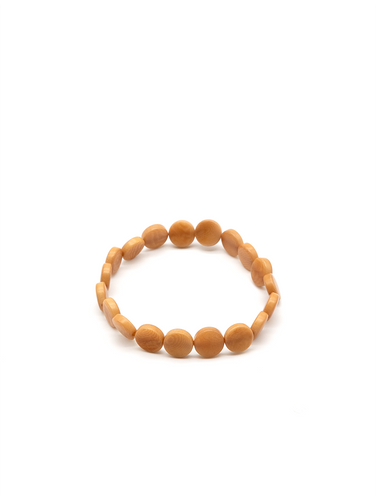Armband Pitipu Beige - La Tagua Nuss
