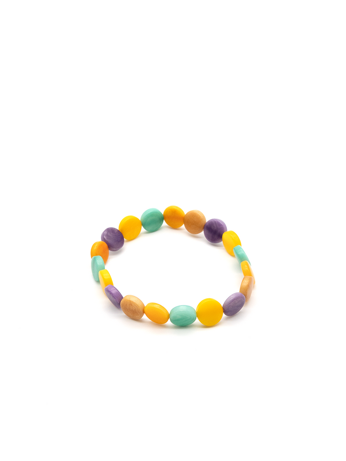 Armband Pitipu Bunt Pastel - La Tagua Nuss