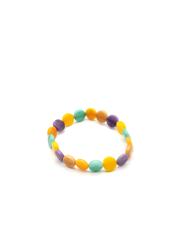 Armband Pitipu Bunt Pastel - La Tagua Nuss
