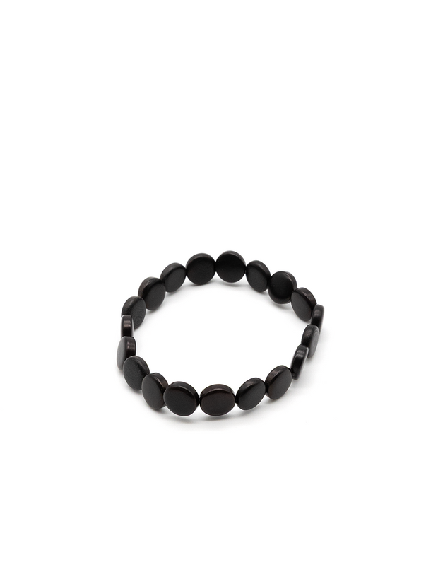 Armband Pitipu Schwarz - La Tagua Nuss