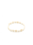 Armband Pitipu Weiss - La Tagua Nuss