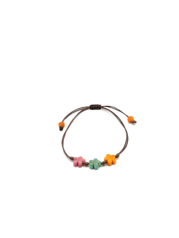 Armband Rositapu Bunt Pastel - La Tagua Nuss