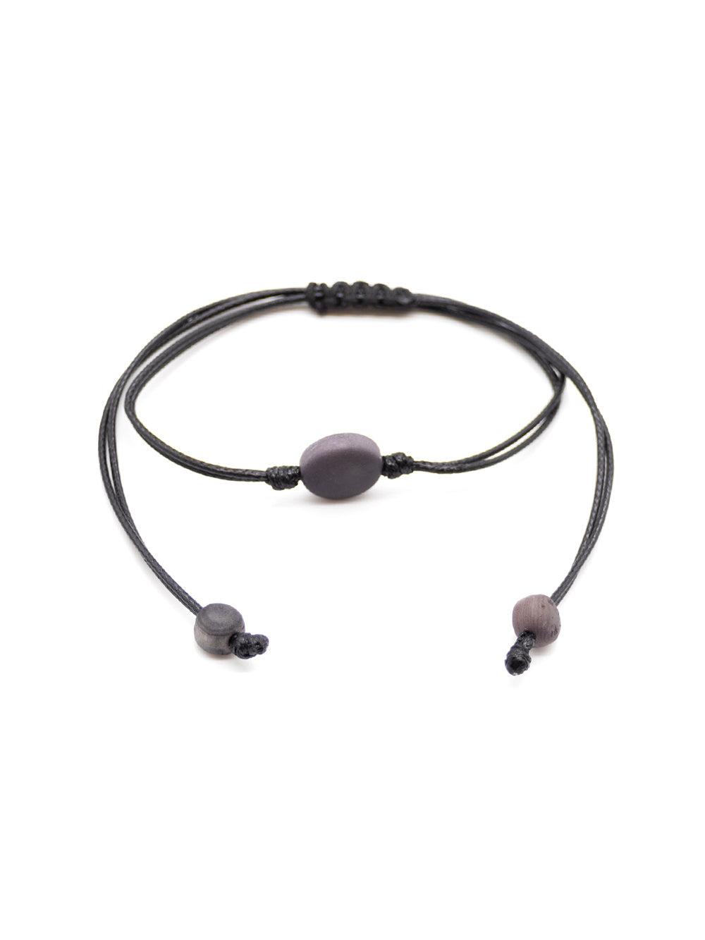 Armband Topu Grau - La Tagua Nuss