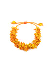Armband Trenzapu Gelb/Orange - Melonenkerne - La Tagua