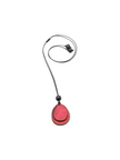 Halskette Chiloete Fuchsiarot/Rot - La Tagua Nuss
