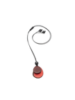 Halskette Chiloete Bordeaux/Rot- La Tagua Nuss