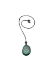 Halskette Zebra Smaragd - La Tagua Nuss