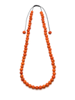 Halskette Azai Orange - aus den Azai Palmensamen von La Tagua