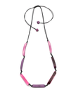 Halskette Astrid Short Lila - La Tagua Nuss