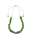 Halskette Trenza Grün - Melonenkerne - La Tagua