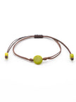 Armband Topu Grün - La Tagua Nuss