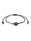 Armband Topu Dunkellila - La Tagua Nuss