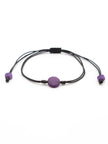 Armband Topu Lila - La Tagua Nuss