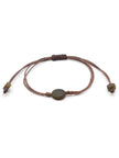 Armband Topu Dunkelgrün - La Tagua Nuss
