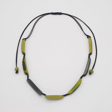 Astrid short Apple green and Dark green