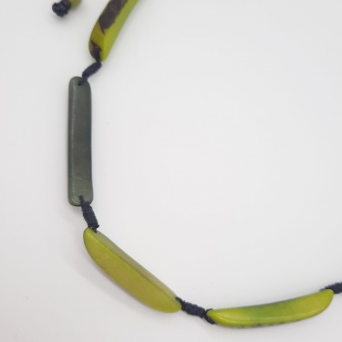 Astrid short Apple green and Dark green