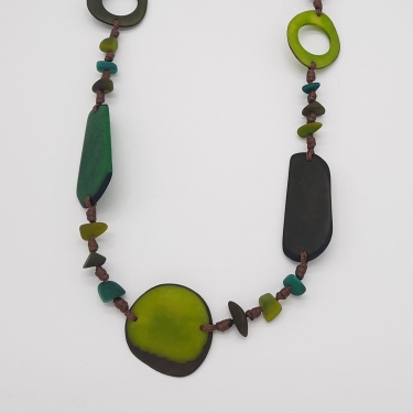 Reina Apple green and Dark green